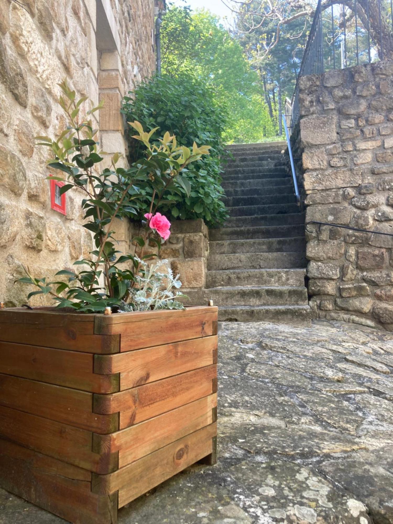 Hotel Aux Vieux Arceaux Mercuer Esterno foto